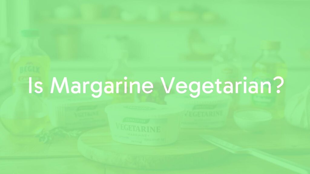 Vegetarian margarine on a wooden table, plant-based ingredients like oil and emulsifiers around it, bright and clean kitchen setting, realistic.