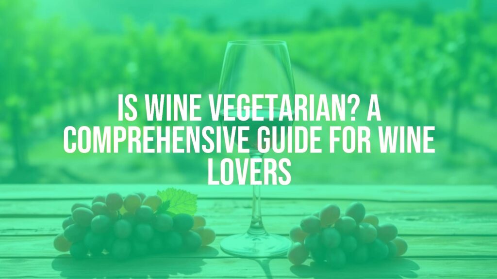 A glass of red wine on a wooden table, surrounded by fresh grapes and vineyard scenery in the background, soft sunlight, realistic.