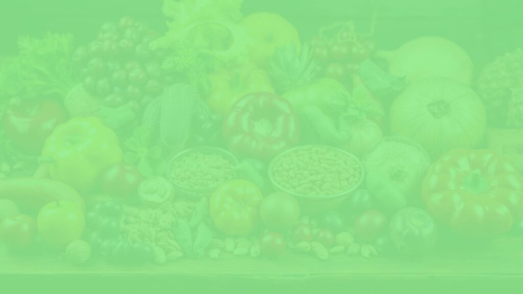 A variety of fresh vegetarian foods rich in vitamins, including colorful fruits, vegetables, nuts, and grains, arranged artistically on a wooden table, bright and vibrant lighting, realistic.