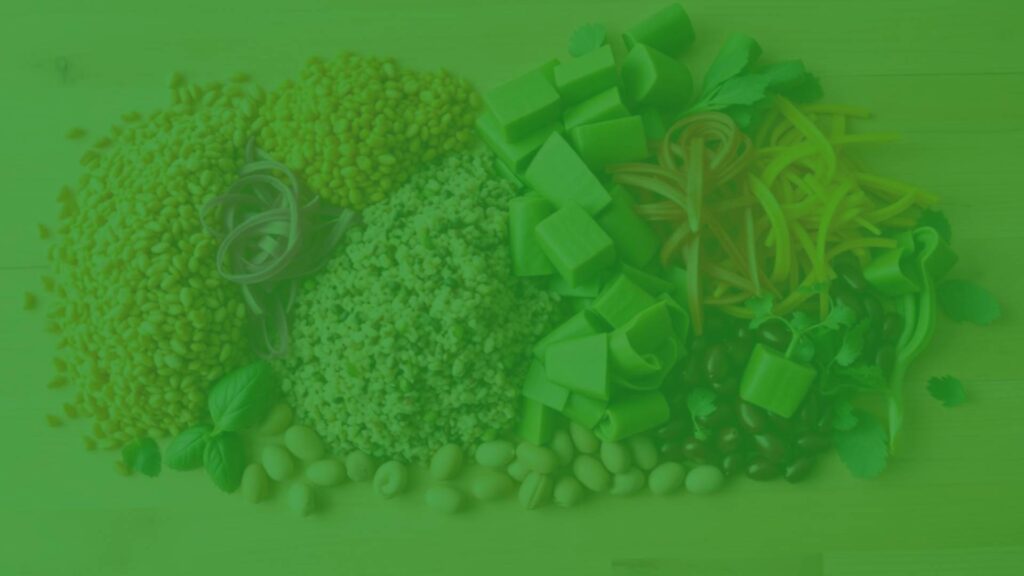 Colorful assortment of vegetarian foods rich in essential amino acids, including quinoa, lentils, beans, and nuts, arranged neatly on a wooden table, bright and healthy lifestyle vibe, realistic.