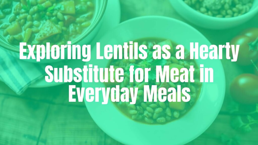 A bowl of hearty lentil stew with brown lentils, carrots, celery, and tomatoes, garnished with fresh parsley, rustic wooden table setting, cozy and inviting, realistic.