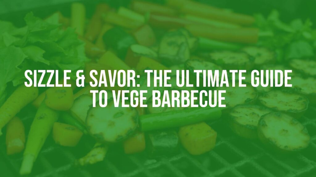 Colorful vegetables and plant-based proteins on a sizzling barbecue grill, smoky and charred, vibrant and appetizing, outdoor setting, realistic.