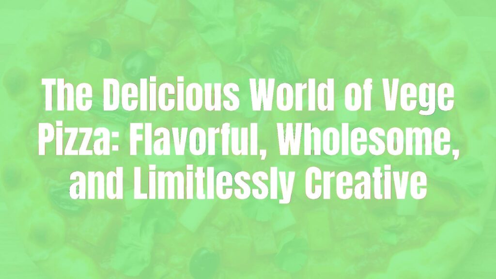 A colorful and fresh vege pizza with assorted vegetables on a crispy golden crust, vibrant and appetizing, top view, realistic food photography.